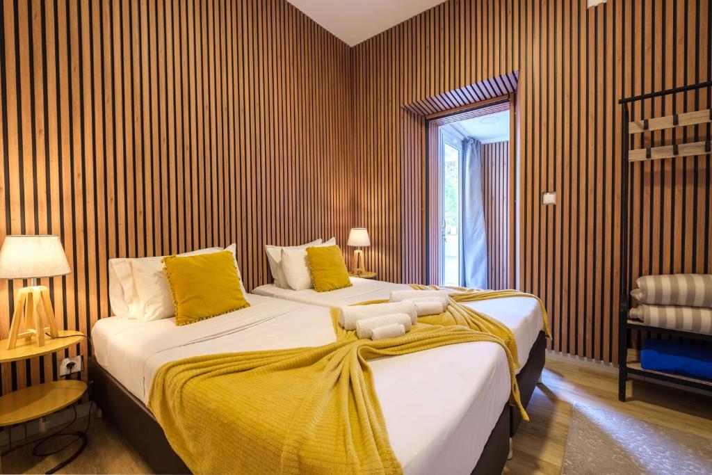 Victória Guest Houseにあるベッド