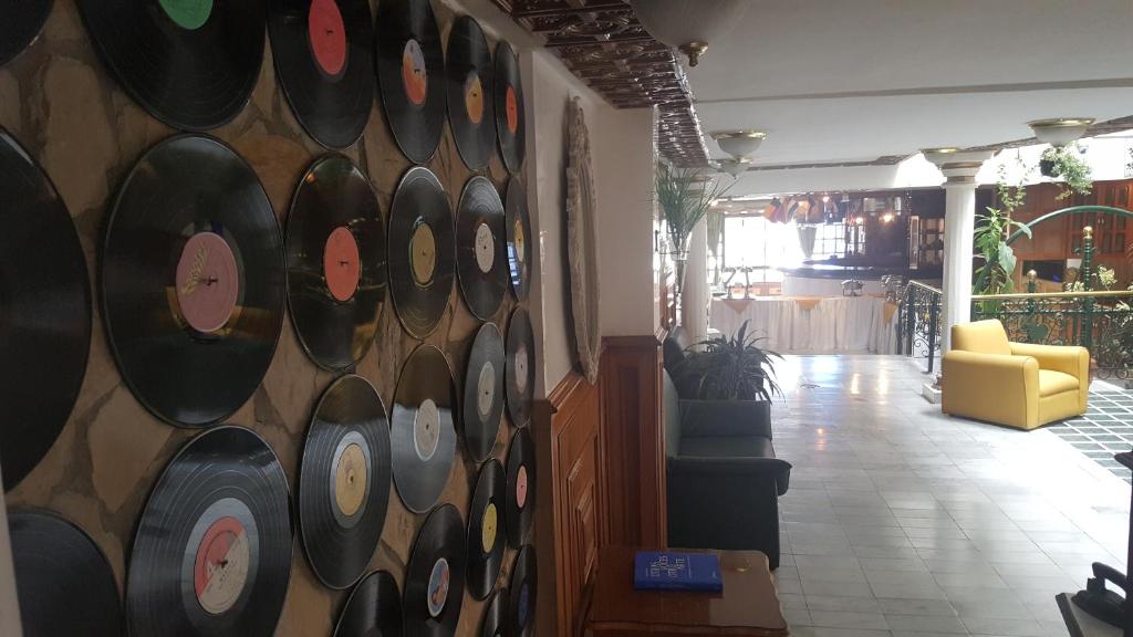 Posezení v ubytování Hotel Inter Bogotá