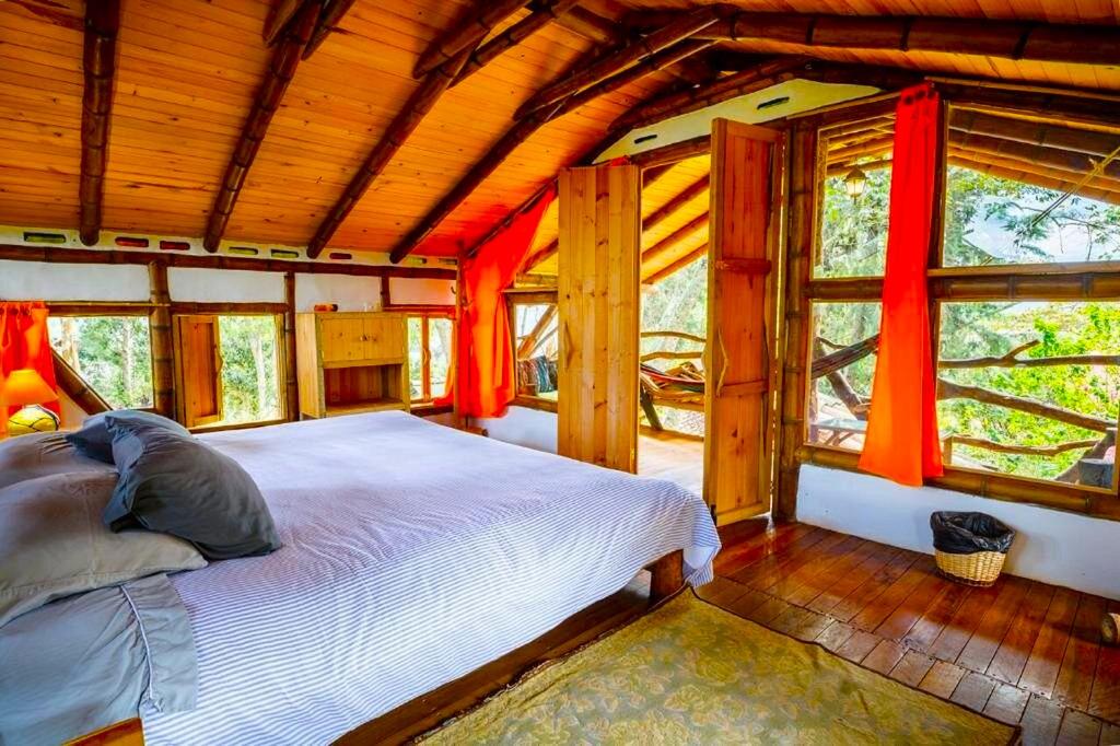 Postel nebo postele na pokoji v ubytování Hotel La Casa de Francois