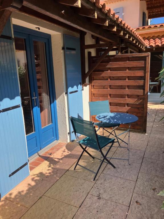 Balkón nebo terasa v ubytování La Bastide du Val