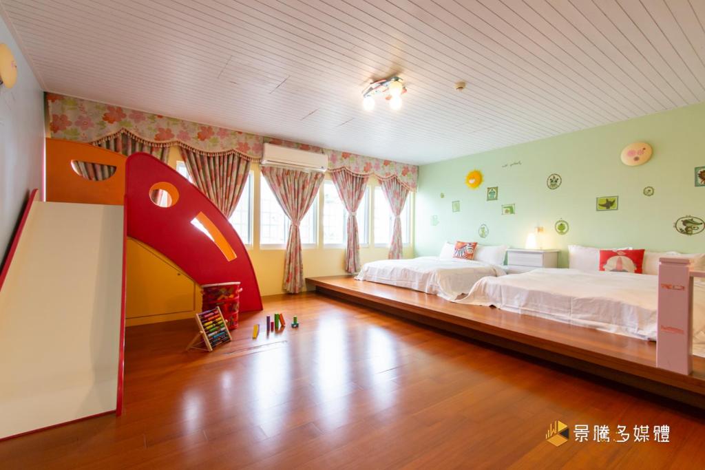 Postel nebo postele na pokoji v ubytování Pottery B&B