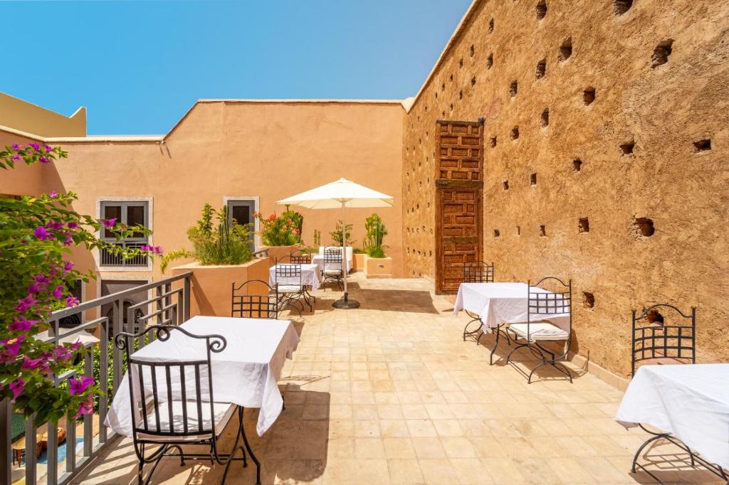 Restaurace v ubytování Le Riad Medina Privilège and Spa