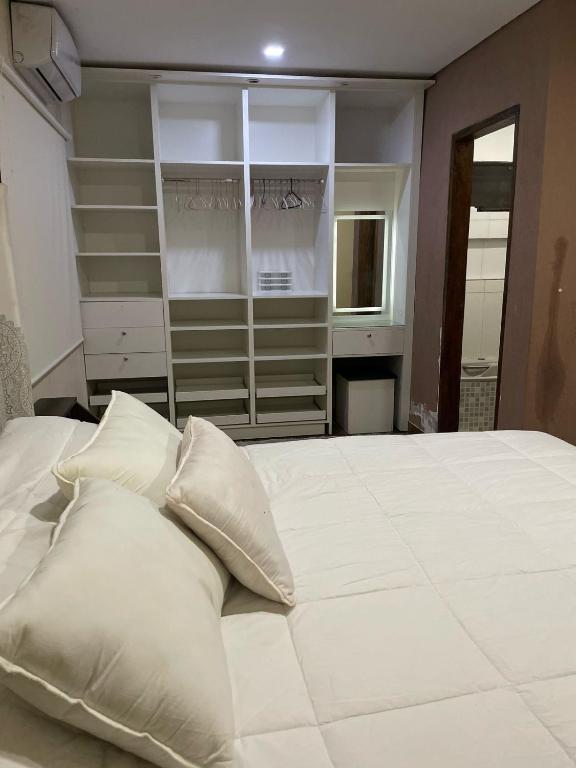 Postel nebo postele na pokoji v ubytování Casa a minutos del Aeropuerto