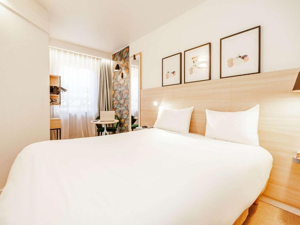 Postel nebo postele na pokoji v ubytování ibis Styles Luxembourg Centre Gare