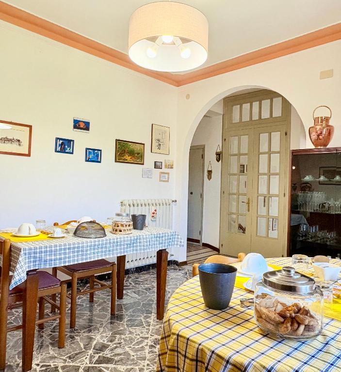 Posezení v ubytování B&B Il Pozzo