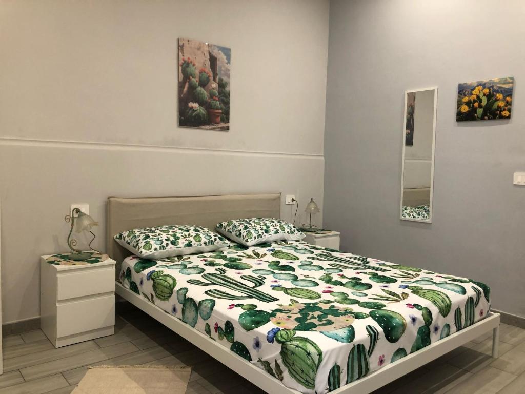 Postel nebo postele na pokoji v ubytování Sicily Sud-Est