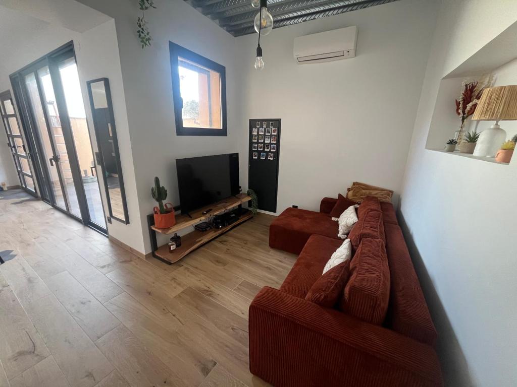 Μια τηλεόραση ή/και κέντρο ψυχαγωγίας στο Maison proche des Calanques de la Côte Bleue