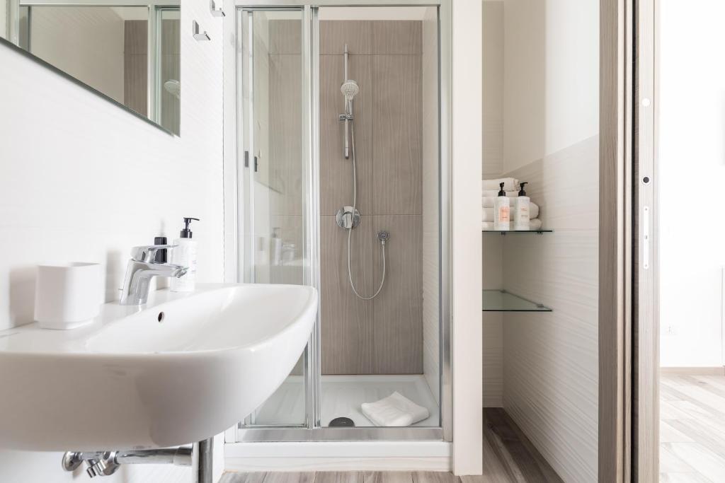 Koupelna v ubytování YourHome - Maison degli Aranci