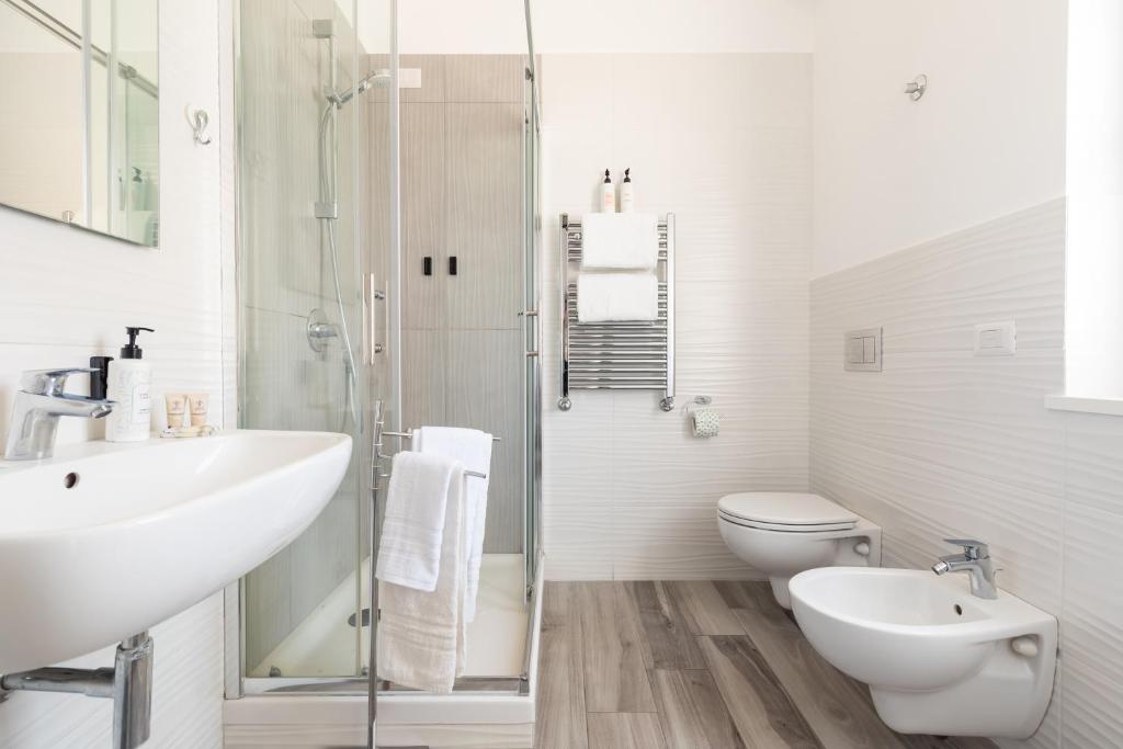 Koupelna v ubytování YourHome - Maison degli Aranci