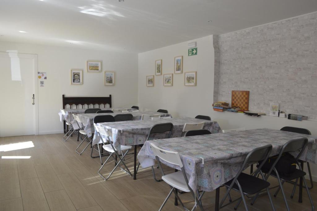 Restaurace v ubytování Albergue Gares