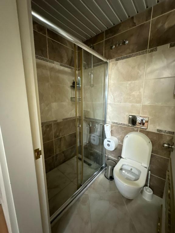Koupelna v ubytování Barby Butik Otel