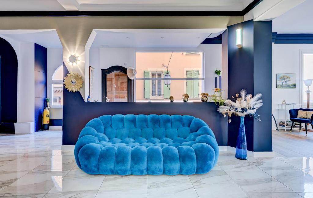 Posezení v ubytování Hotel Espadon bleu