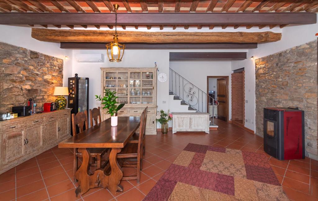 Kuchyň nebo kuchyňský kout v ubytování B&B Toringo