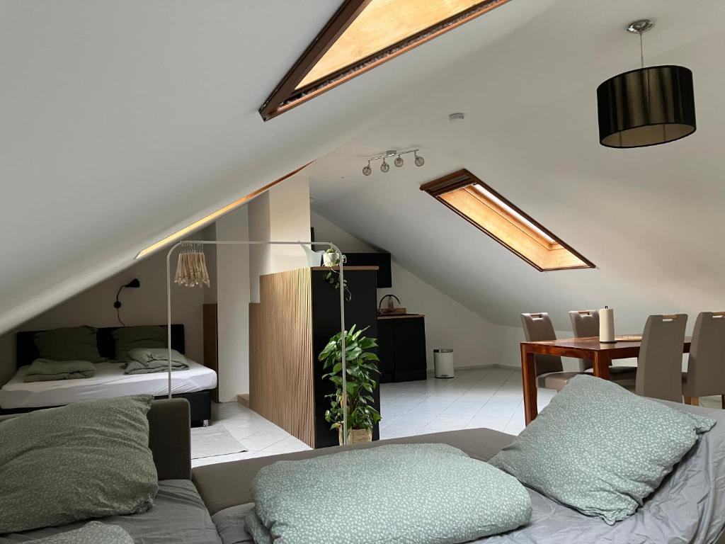 Posezení v ubytování Appartement Liebhart