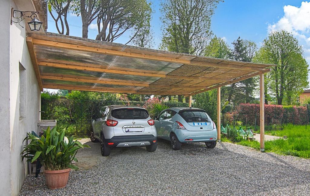 Zahrada ubytování B&B Toringo