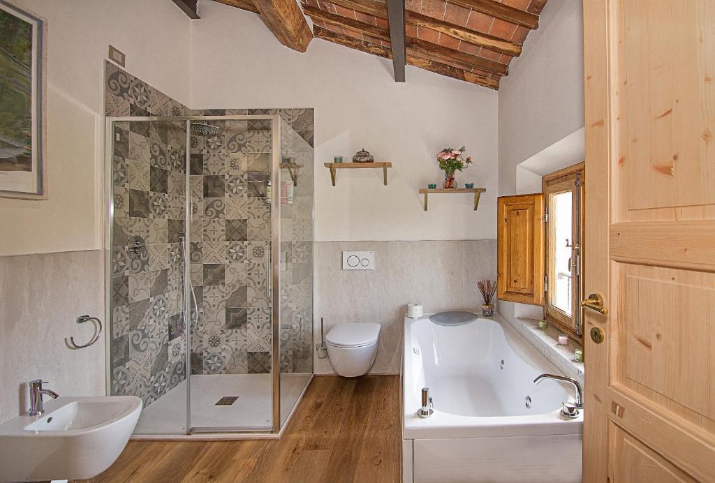 Koupelna v ubytování B&B Toringo