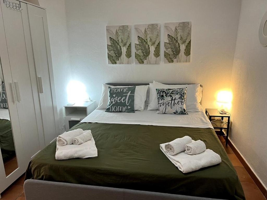 Postel nebo postele na pokoji v ubytování Casa Fico D'India