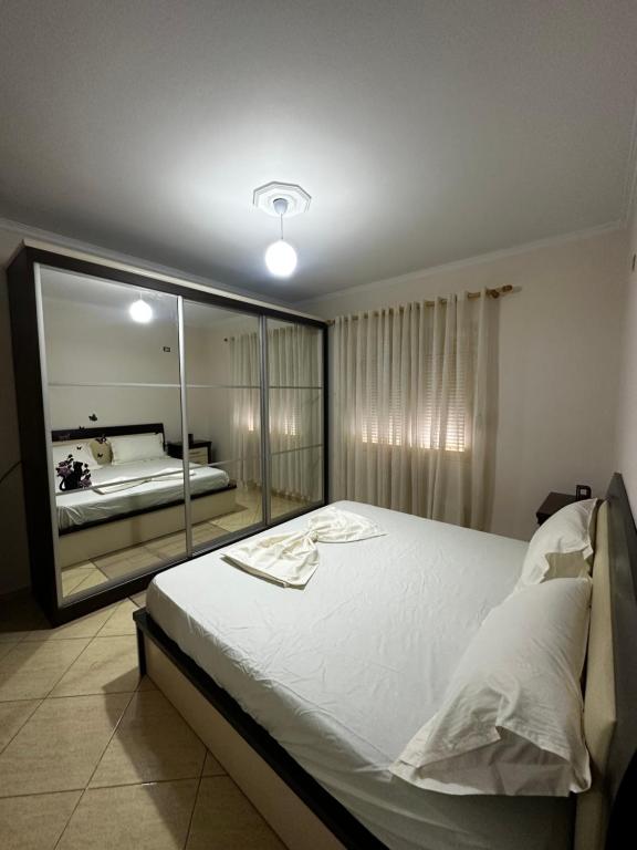 Ένα ή περισσότερα κρεβάτια σε δωμάτιο στο Luxury House Fieri