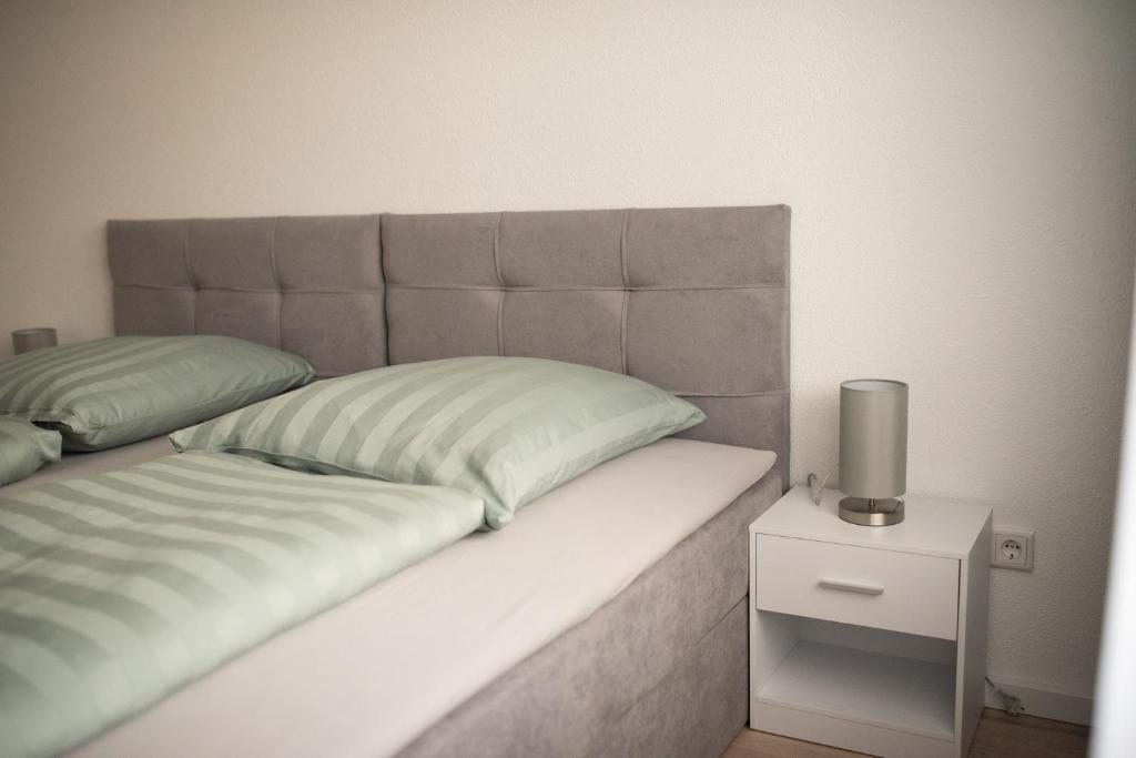 Postel nebo postele na pokoji v ubytování Ferienzimmer Albbruck