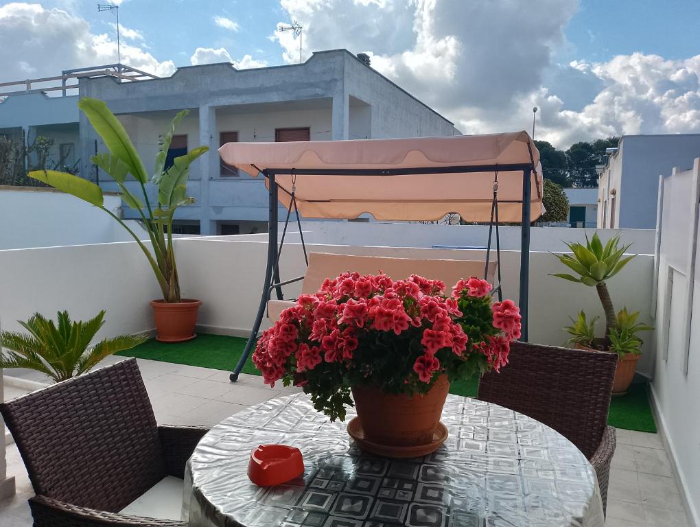 Balkón nebo terasa v ubytování casa al mare kalispera