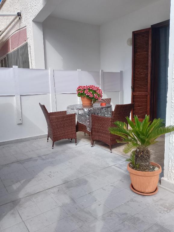 Posezení v ubytování casa al mare kalispera