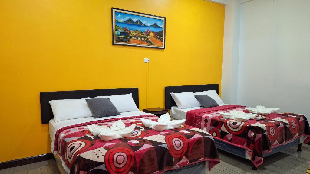 Hotel Posada Lucia - Double Room With Two Double Beds