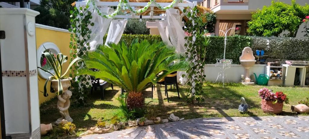 A garden outside VILLA ANNAMARIA