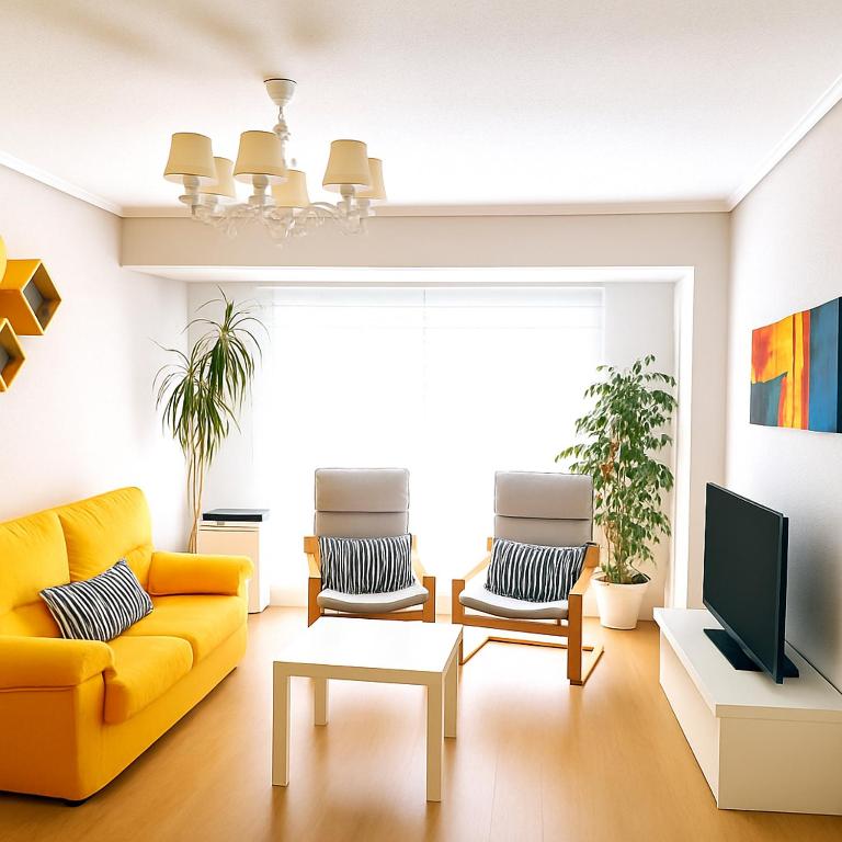 TV a/nebo společenská místnost v ubytování Nuevo en calle Useras