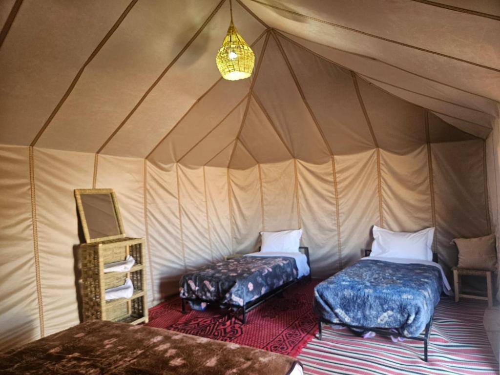 Letto o letti in una camera di Bivouac Le secret des dunes