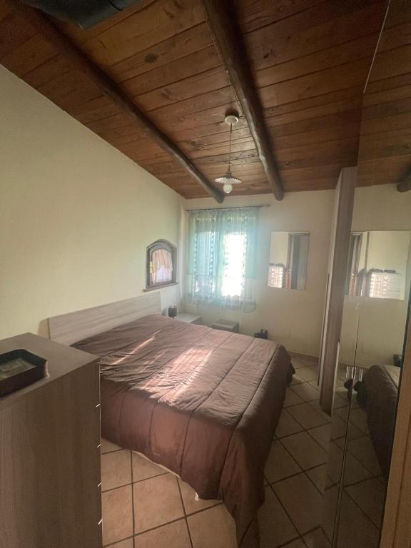 Postel nebo postele na pokoji v ubytování Smarthome
