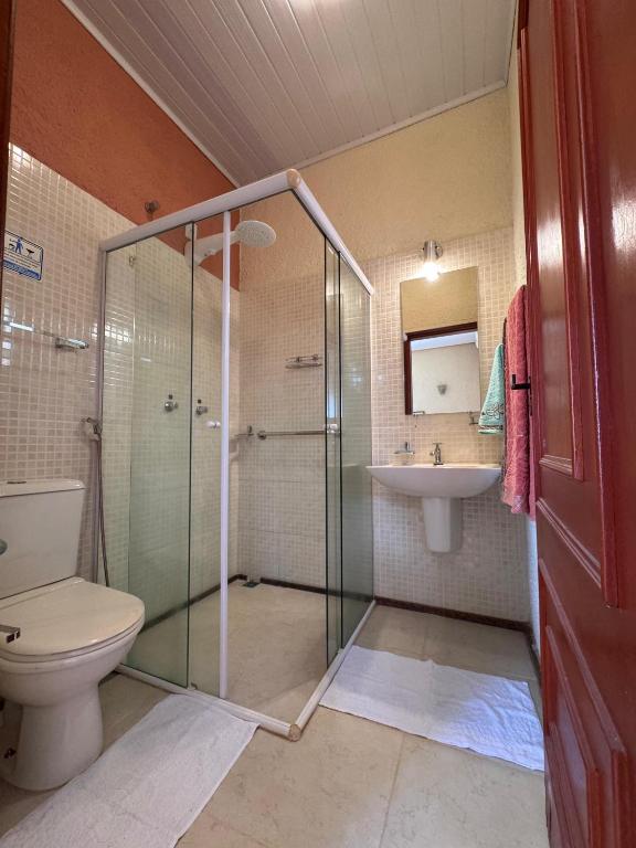 Koupelna v ubytování Tapuio Park Hotel
