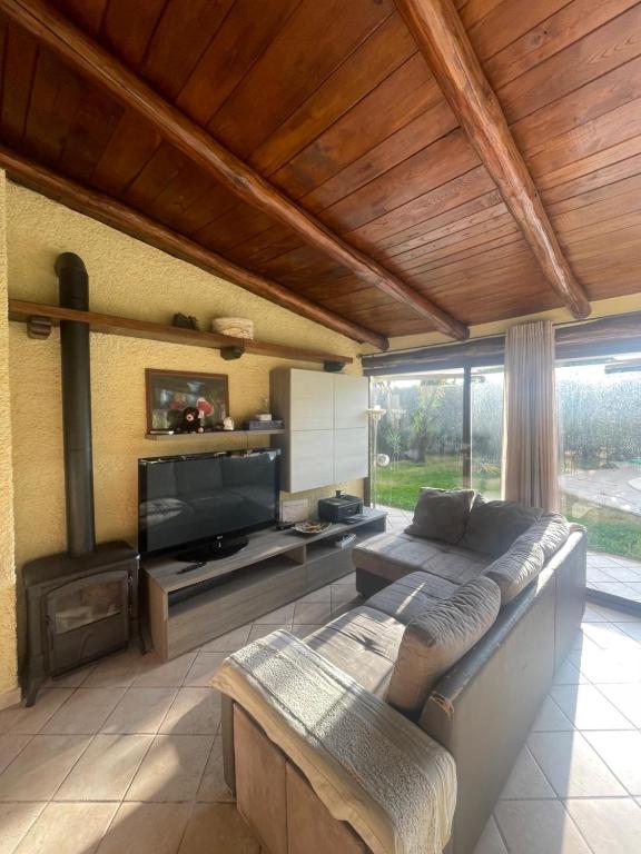 Posezení v ubytování Smarthome