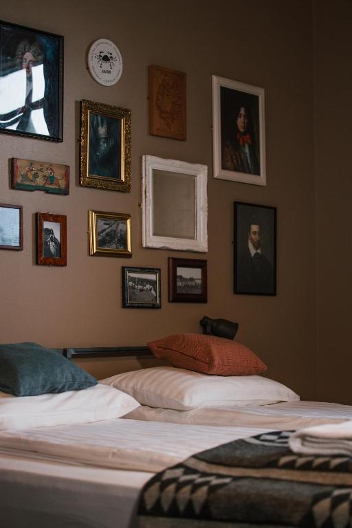 Voodi või voodid majutusasutuse Kex Hostel toas
