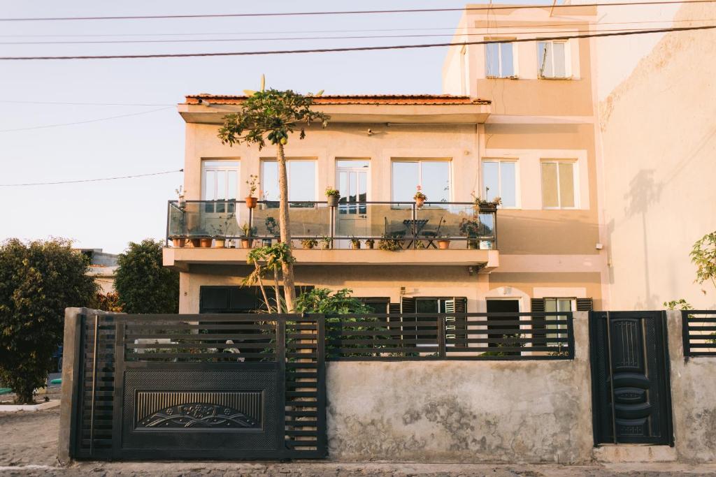 Balkón nebo terasa v ubytování Casa Tota