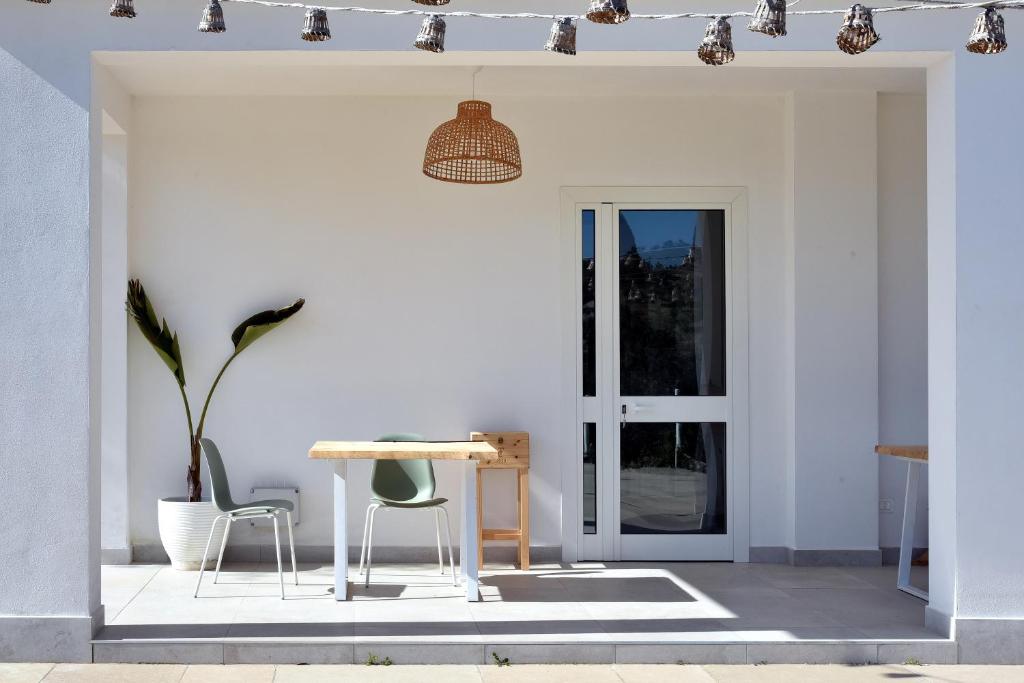 Patio nebo venkovní prostory v ubytování Le Fronde Vieste