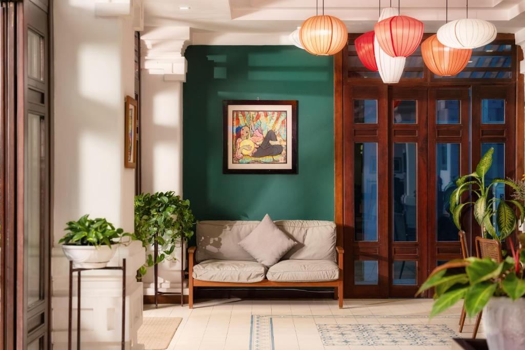 Posezení v ubytování Hoi An Odyssey Hotel & Spa