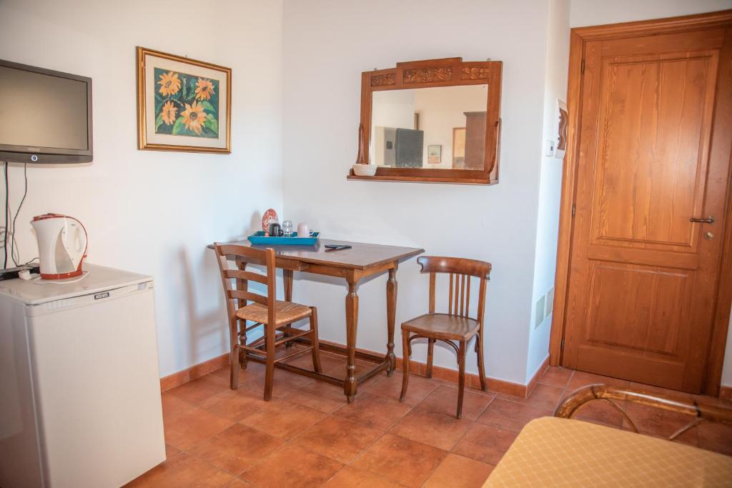 Kuchyň nebo kuchyňský kout v ubytování Bio Agriturismo Vojon