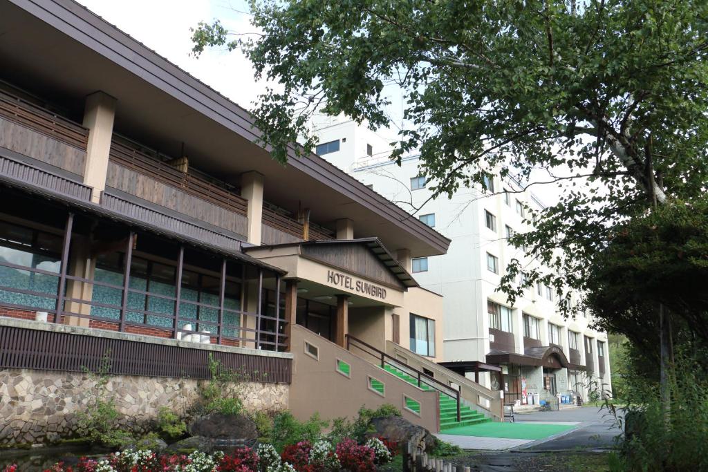 Budova, kde se ryokan nachází
