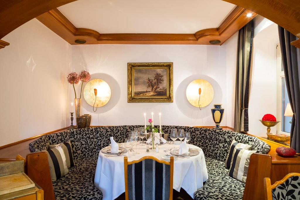 Posezení v ubytování Romantik Hotel Schwanefeld & Spa