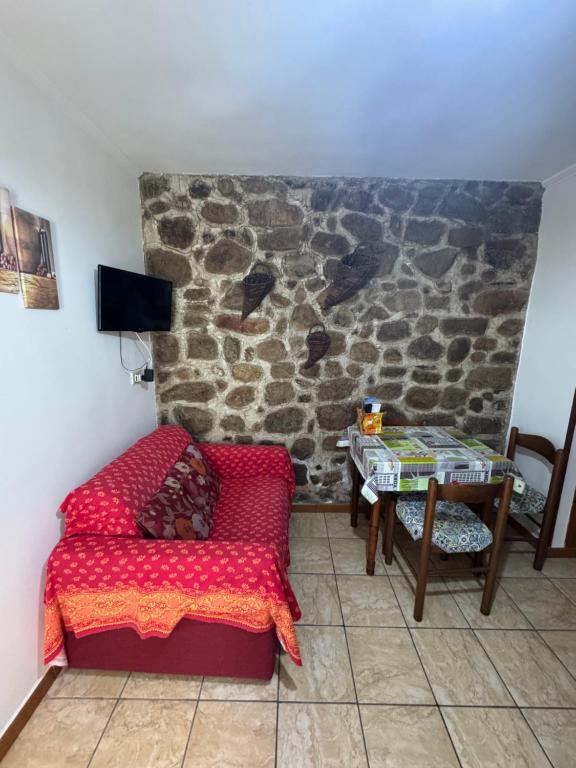 A seating area at Il Vicolo Palinuro