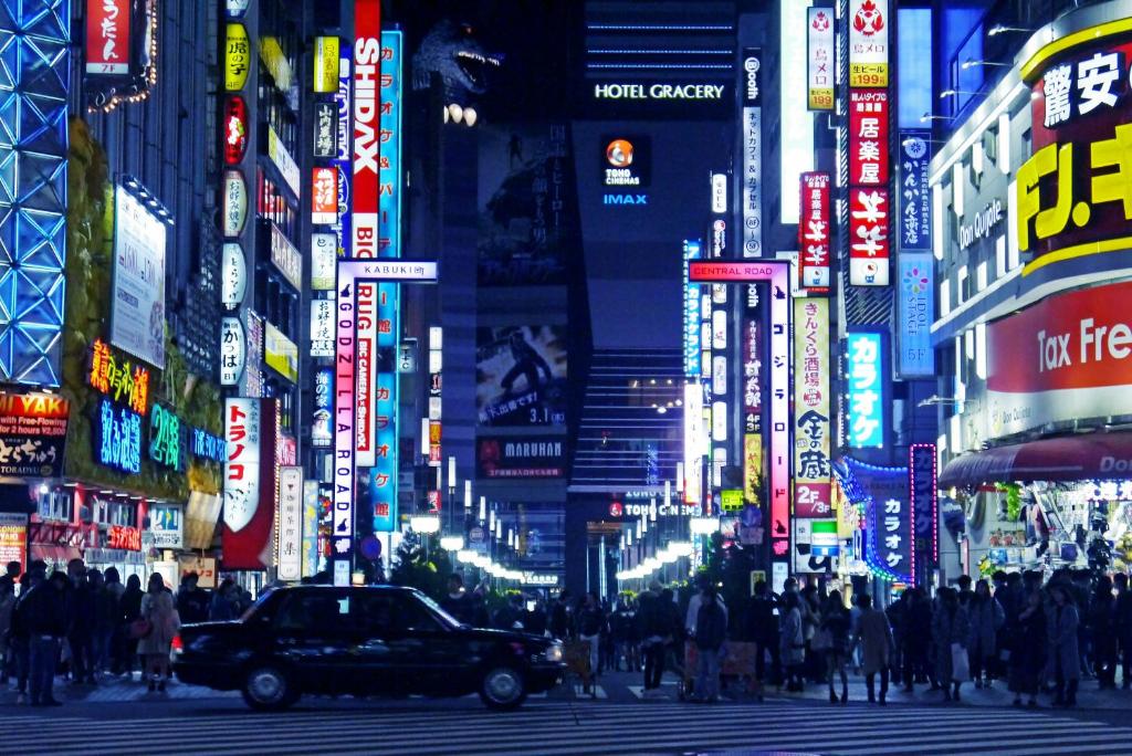 アパートメントから撮影された、または一般的な東京の景色