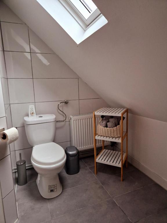 Koupelna v ubytování Schumacher Ferienwohnung