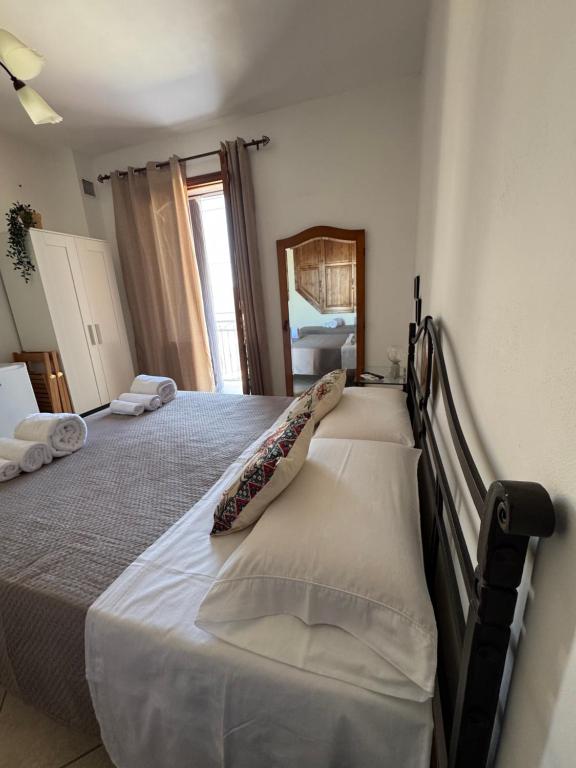 Postel nebo postele na pokoji v ubytování Can Mar