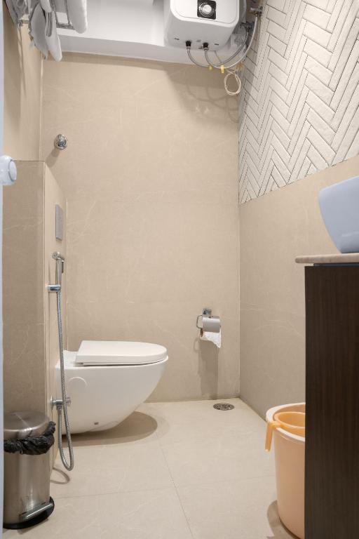 Koupelna v ubytování Hotel Ichamati