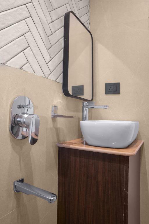 Koupelna v ubytování Hotel Ichamati
