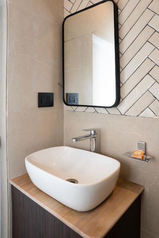 Koupelna v ubytování Hotel Ichamati