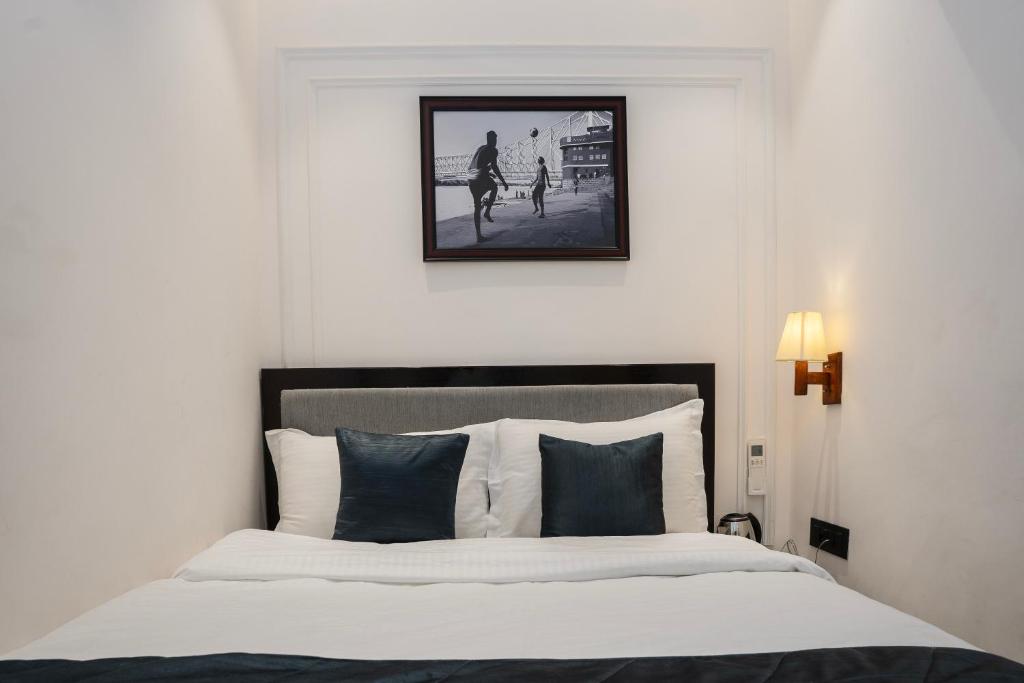 Postel nebo postele na pokoji v ubytování Hotel Ichamati