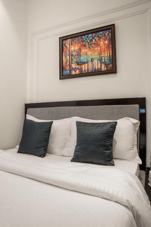 Postel nebo postele na pokoji v ubytování Hotel Ichamati