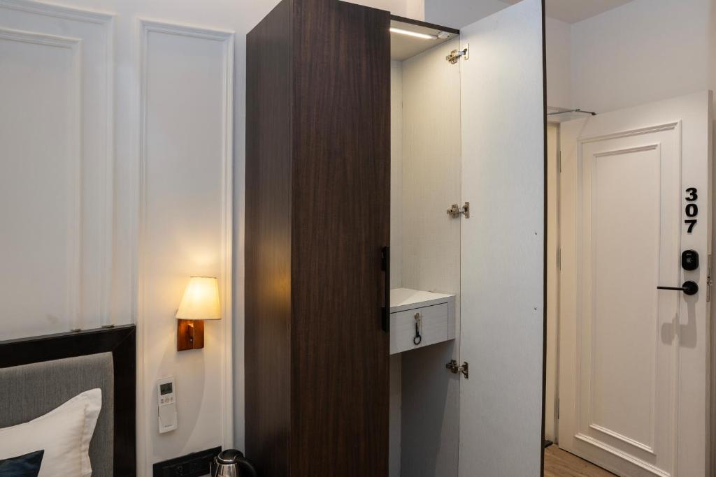 Koupelna v ubytování Hotel Ichamati