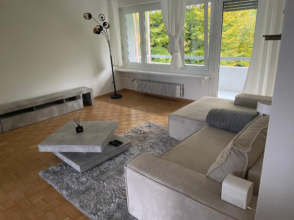Posezení v ubytování Au Zimmer